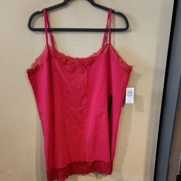 Torrid Pink Lace Camisole - Picture 1 of 6